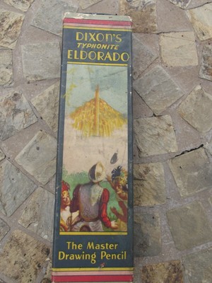 VINTAGE DIXONS TYPHONITE ELDORADO PENCILS, 6H - NEVER USED PACK, USA, FREE SHIP!