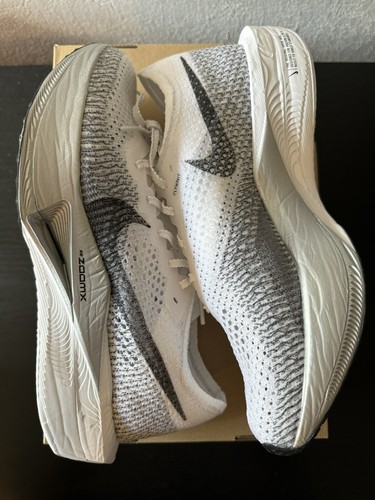 Pre-owned Nike Zoomx Vaporfly Next% 3 ‘white Particle Gray' Dv4130-100 W 11 | M 9.5 No-lid