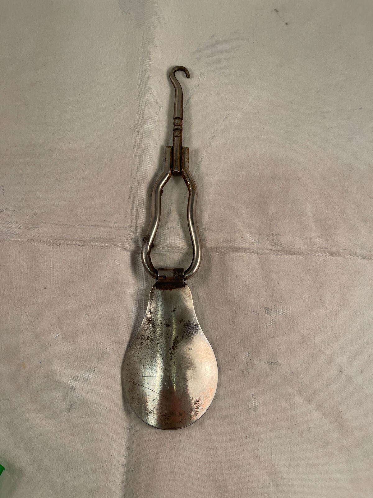 Antique Folding Button Hook/Shoe Horn, Patented 9-21-15