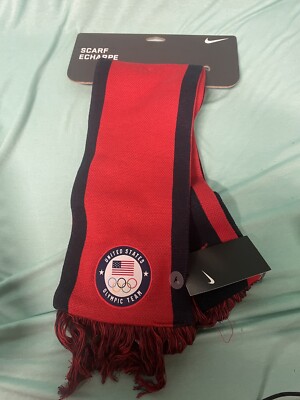 NEW Tags Team USA Nike Olympic Stadium Scarf NWT Olympics World Cup USMNT Soccer