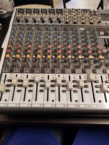 Behringer XENYX X1832USB 18 Input Audio Mixer w/ USB & Voice Effects EQ