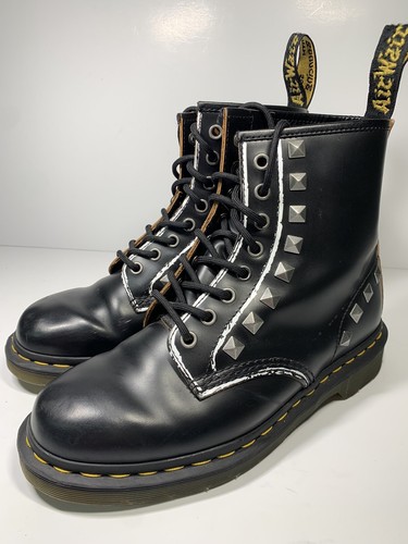 ミドルブーツ DR.MARTENS Women Boots 11822006 Black ドクターマーチン 1460 8EYE BOOT BLACK 11822006 (メンズブーツ