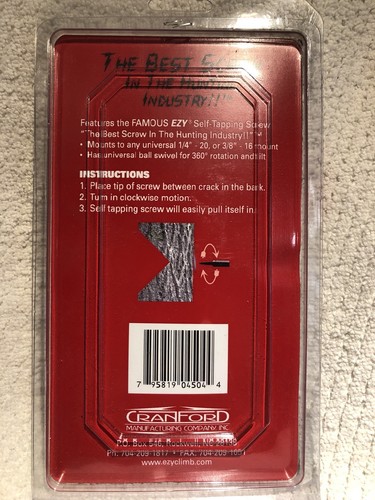 Cranford EZY Second Operation Camera Mount