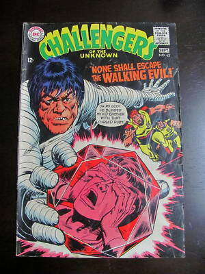 Challengers of the Unknown #63 VG (1968) Walking Evil DC Comics BIN-179