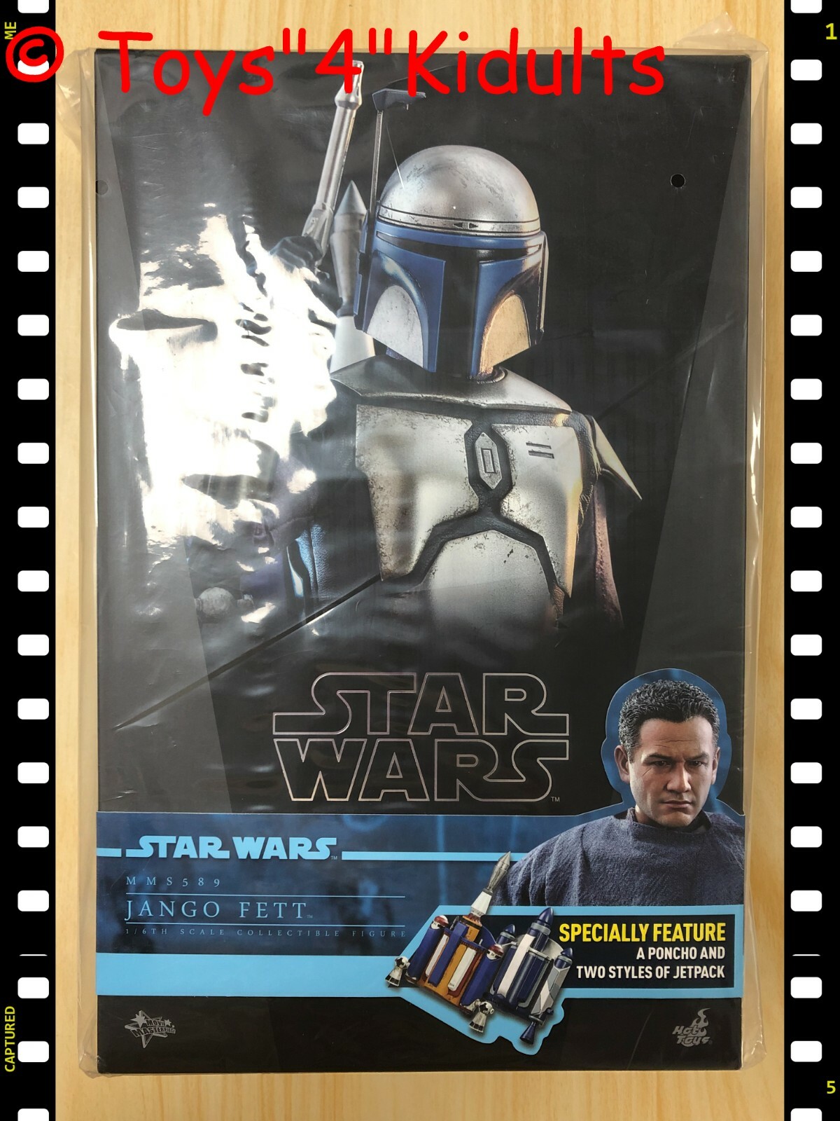 Star Wars Jango Fett アクションフィギュアセット VTG Jango Fett Deluxe 12