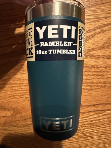 YETI Agave Teal LIMITED EDITION Rambler 10oz Tumbler YETI