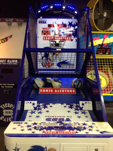 Sonic Baskitball redemption Game