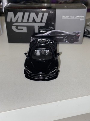 Mini GT 1:64 McLaren 720S LB-Works Black LBWK Liberty Walks