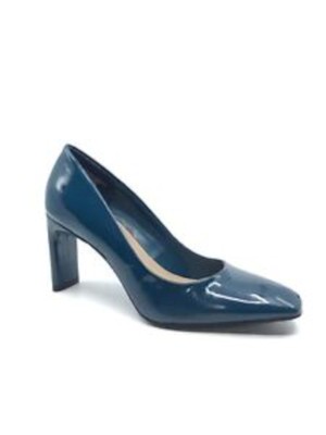 ALFANI/ женские модельные туфли-лодочки-слипоны Tara с квадратным носком на бирюзовой подкладке; 5,5 М