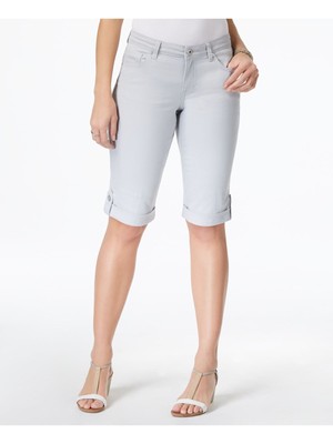 

STYLE - COMPANY Женские голубые шорты с манжетами. Размер, Light blue, 100010068