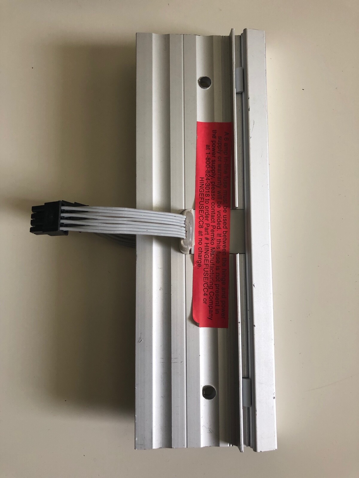 PEMKO ELECTIFIED CONTINUOUS HINGE POWER TRANSFER ONLY 4 WIRE HINGEFUSE/CC4 CC8