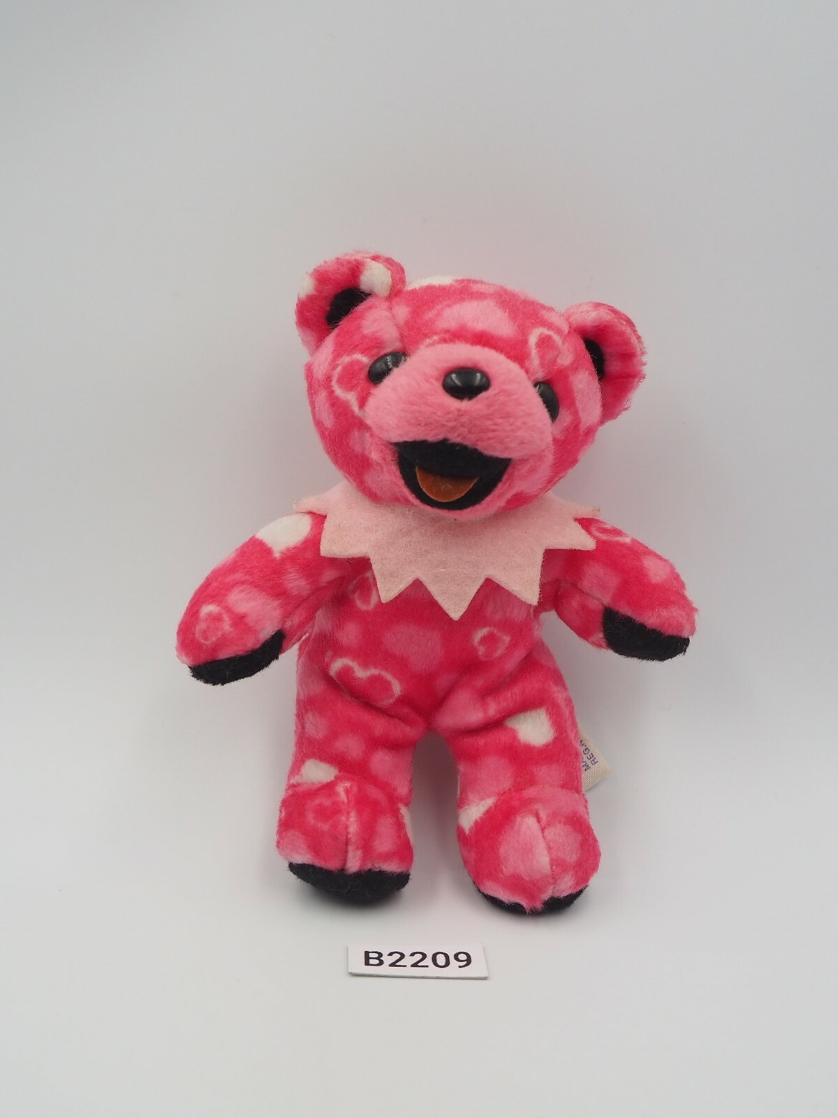Grateful Dead Bear GDB B2209 Lil Heart Pink Liquid Blue Plush 5 Grateful Dead Bear GDB B2209 Lil Heart Pink Liquid Blue Plush 5