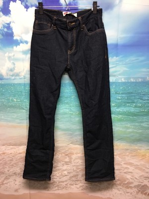 Levi39s 511 The Knit Jeans Girls 16 28 x 28 Dark Wash Straight Leg 470