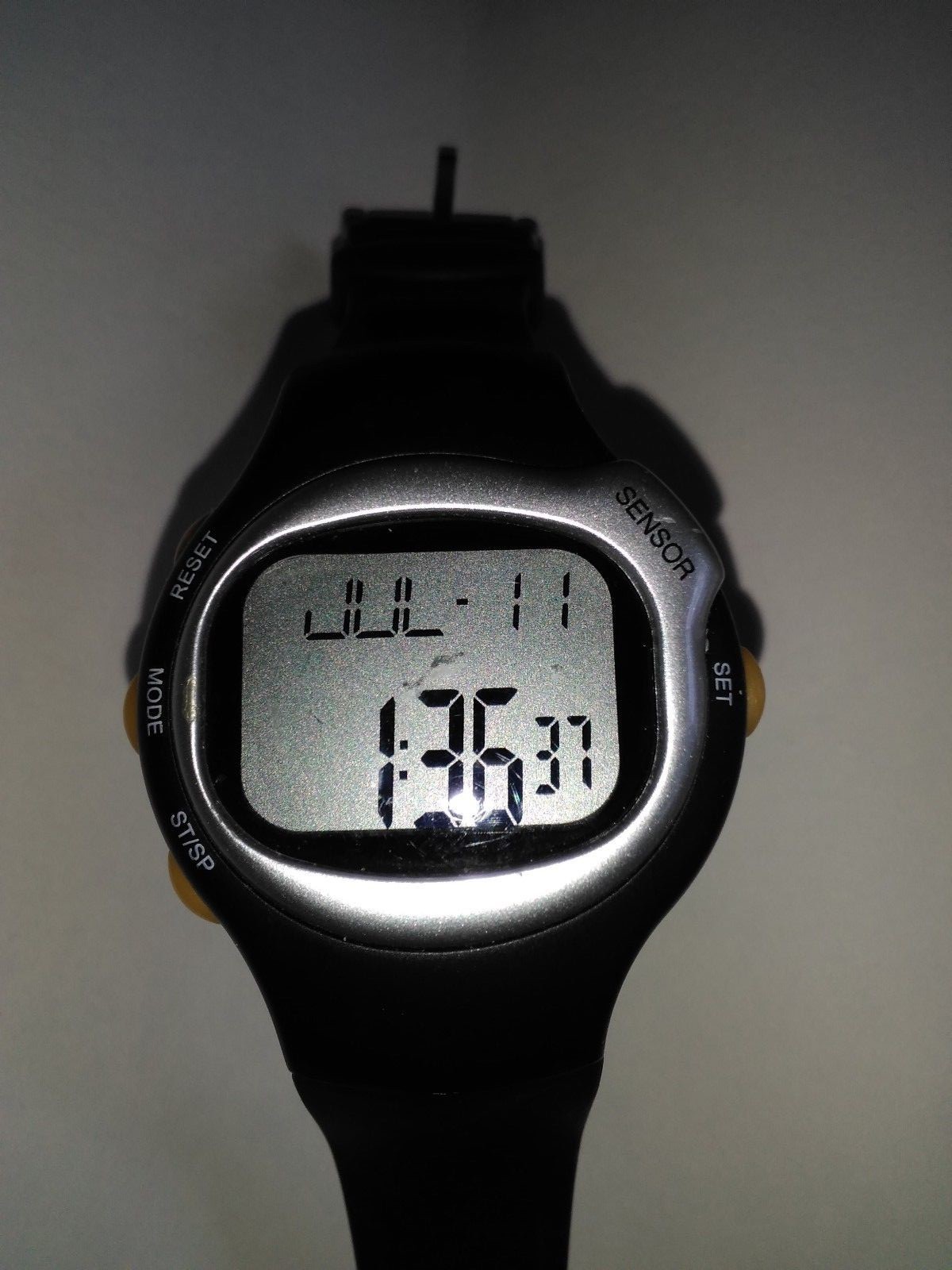 Fitness Watch Pulse Heart Rate Monitor Calories Counter Time Stop Watch Alarm