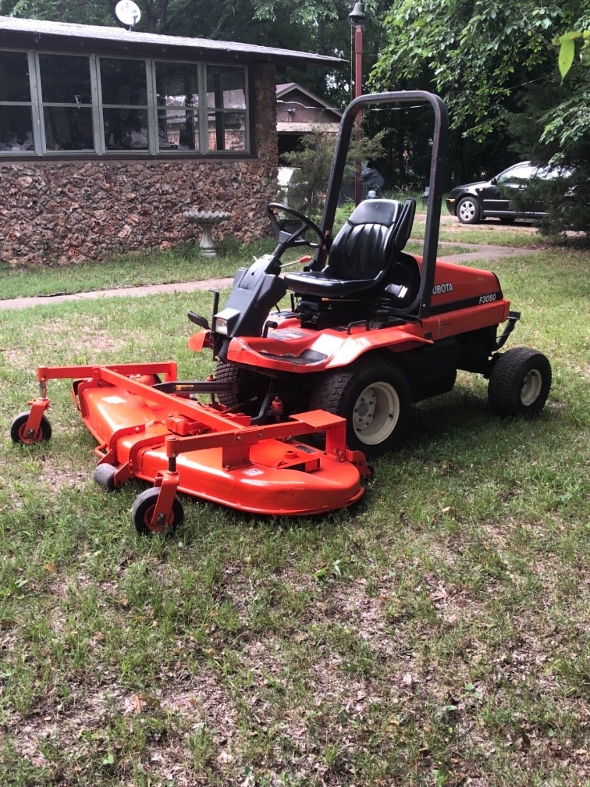 Kubota 3060 30 hp 72”, 4 wheel drive outfront Diesel Mower