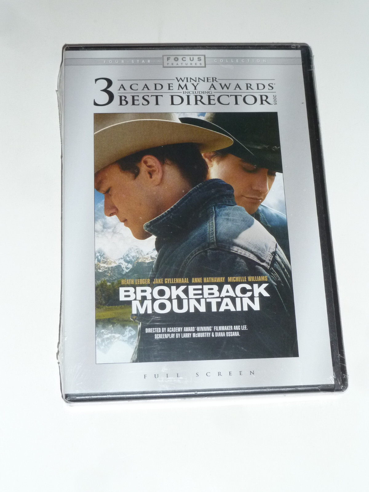 Brokeback Mountain DVD drama movie gay cowboys LGBT Heath