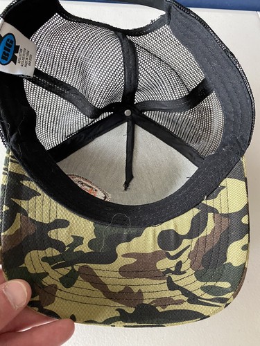 Mens Big X Triple Thread Camo Snapback Trucker Hat