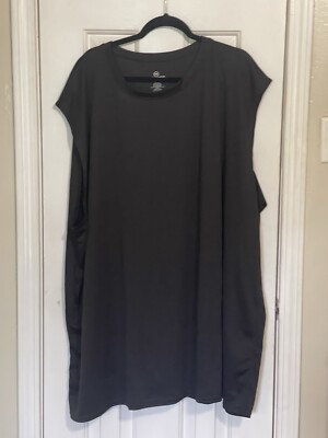 Real Essentials Sleeveless Training Shirt 5XL Aqua Or Black