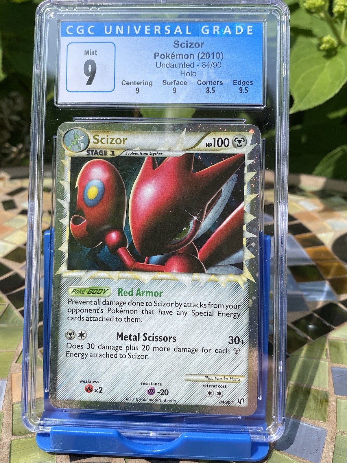 オンライン限定商品 主要な10枚のhg Ss勇敢なカード が84 90cgc等級分けしたポケモンtcg Scizorは 9を鋳造します の定番から人気の限定 Yachiyo Branca Com