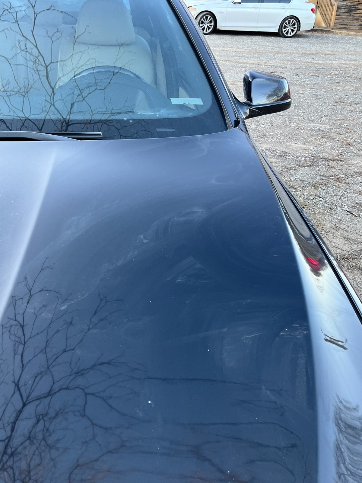 11-16 BMW F10 528i 535i 550i M5 HOOD BONNET SHELL BLACK SAPPHIRE METALLIC 475 - Picture 5 of 7