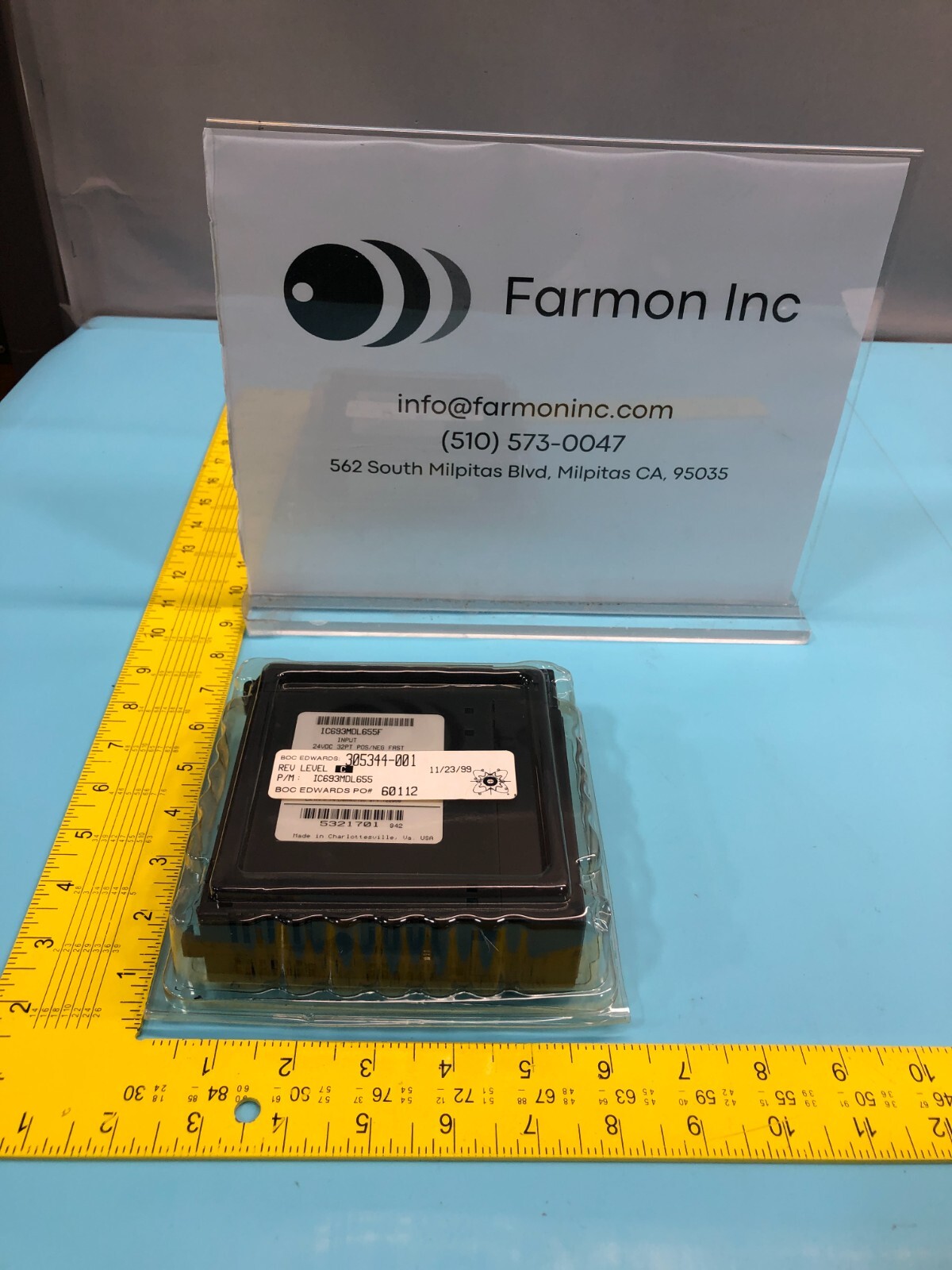 GE Fanuc IC693MDL655E Output Module, FSI 305344-001, 150594