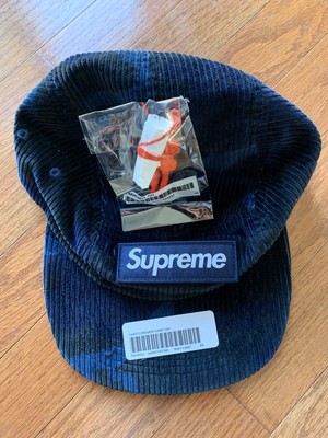 supreme blue camo hat