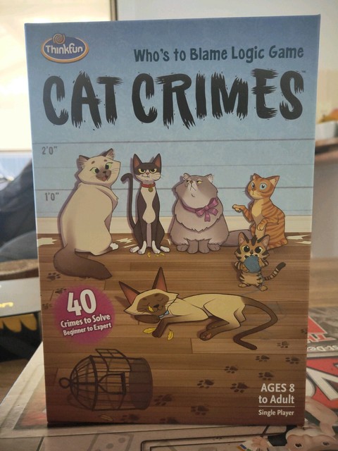 Cat Crimes Great Chrissy Present Board Game Board Games Gumtree Australia Charles Sturt Area Cheltenham 1262593022