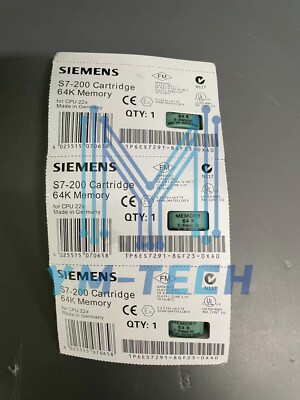 NEW SIEMENS Module Cartridge 64K Memory 6ES7291-8GF23-0XA0 SPOT STOCK