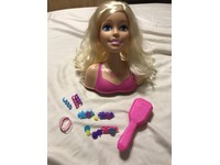 barbie glam party styling head