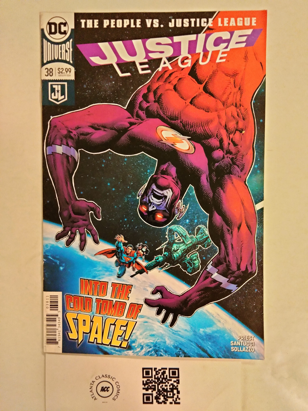 Justice League #38 VF DC Comic Book Superman Batman Wonder