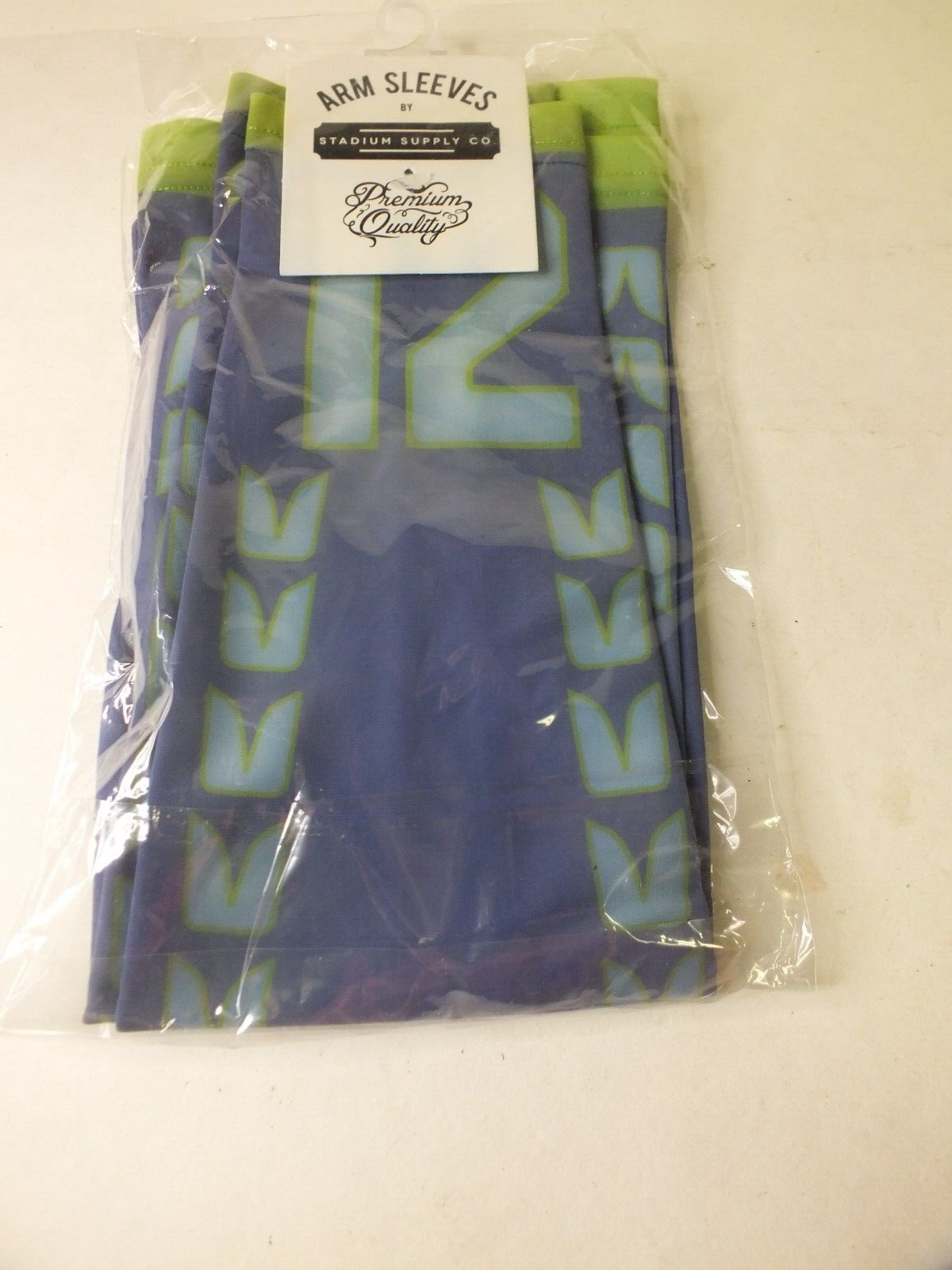 Seattle Seahawks 12th Fan Football ARM SLEEVES / ARM SOCKS
