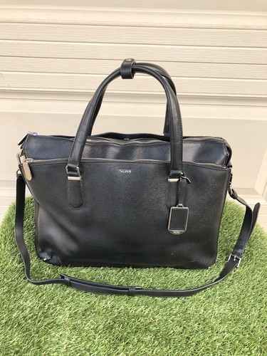 TUMI Sinclair 79395 Nita Commuter Briefcase Tote Black 79395D | eBay