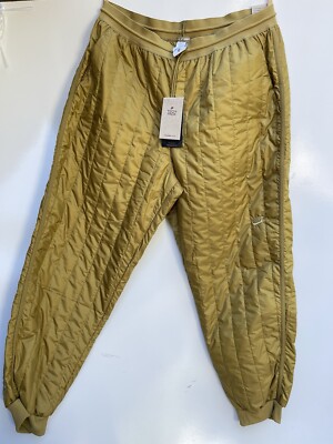 Nike Sportswear Therma-Fit Tech Pack Winterized Pants DQ4306-382 Men XL Gold NWT