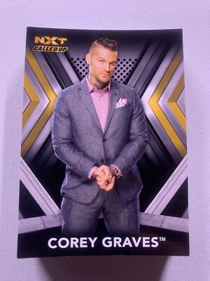 Corey Graves 2017 Topps WWE NXT #41 FREE SHIPPING