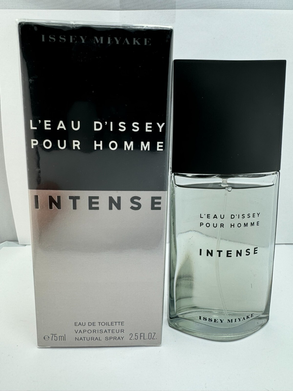 L' EAU D' ISSEY POUR HOMME INTENSE BY ISSEY MIYAKE 2.5 OZ EDT SPRAY NEW IN BOX