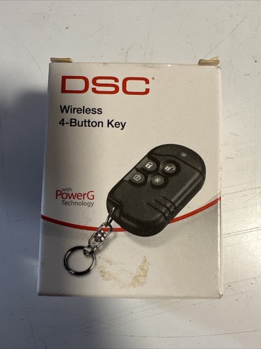 DSC PowerG Wireless 4-Button Panic, Key Fob Compatible Power
