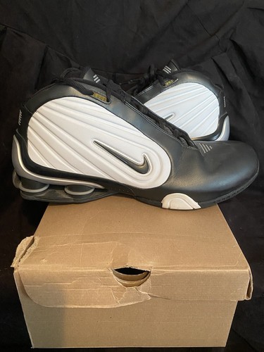 NIKE SHOX LIMITLESS TB BB4 OG BLACK WHITE VINCE CARTER VC