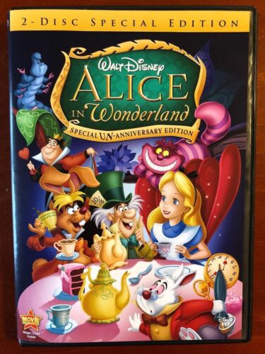 Alice in Wonderland (DVD, 1951, 2-Disc Special Edition, Disney) - STK | eBay Alice in Wonderland (DVD, 1951, 2-Disc Special Edition, Disney) - STK | eBay