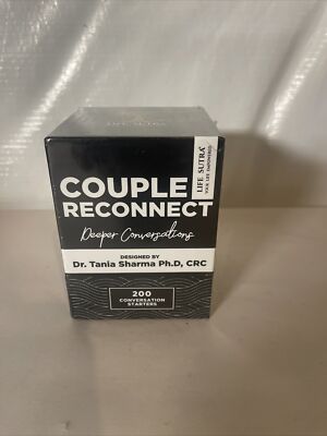 LIFE SUTRA Couple Reconnect Game/Card Game for Couples 200 Conversation Cards