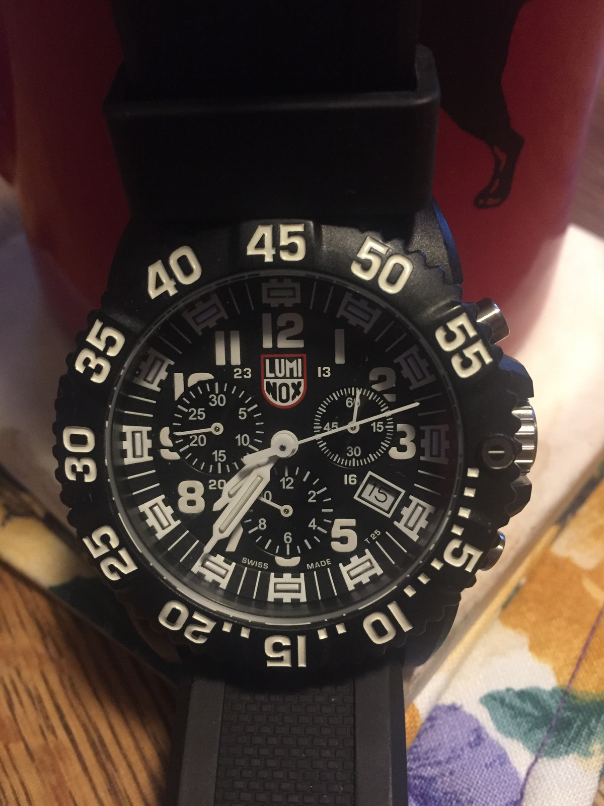 LUMINOX Watch 3081 NAVY SEAL COLORMARK CHRONOGRAPH 3080