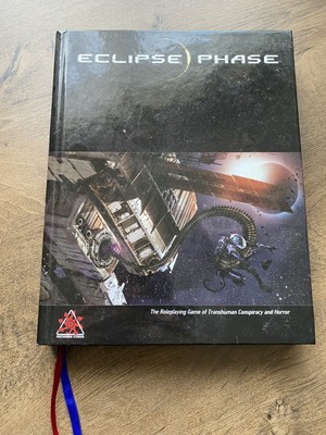 Eclipse Phase first edition core rulebook posthuman studios