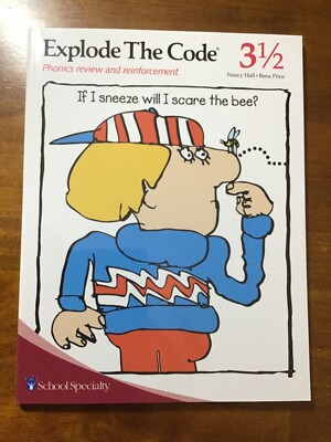 Explode the Code/Book Three and One Half by Hall, Nancy