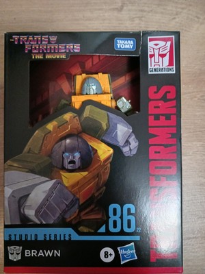 TRANSFORMERS STUDIO SERIES 86 BRAWN (DAMAGED BOX)