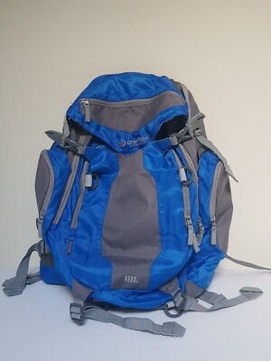 Outdoor Products Gama 8.0 33l Internal Frame Backpack Blue/Gray Camping Hiking