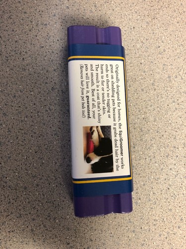 Equi Groomer Deshedding Blade 5” Purple NWT