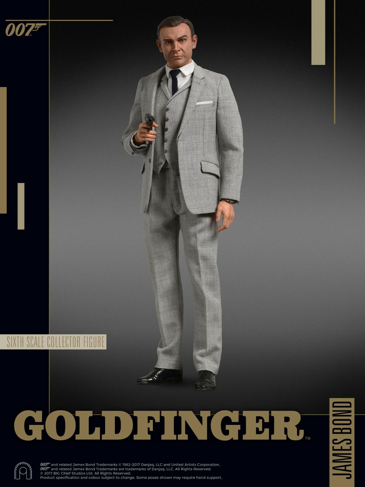 007ゴールドフィンガー オッドジョブ アクションフィギュア