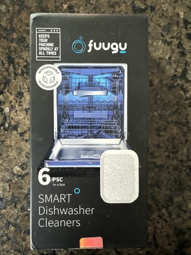 Fugue Smart Dishwasher Cleaners ( 6 Tablets Per Box) *NEW*