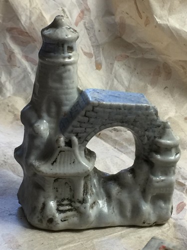 VTG FISH Aquarium ORNAMENTS LOT DECORATIONS Made in JAPAN, CERAMIC