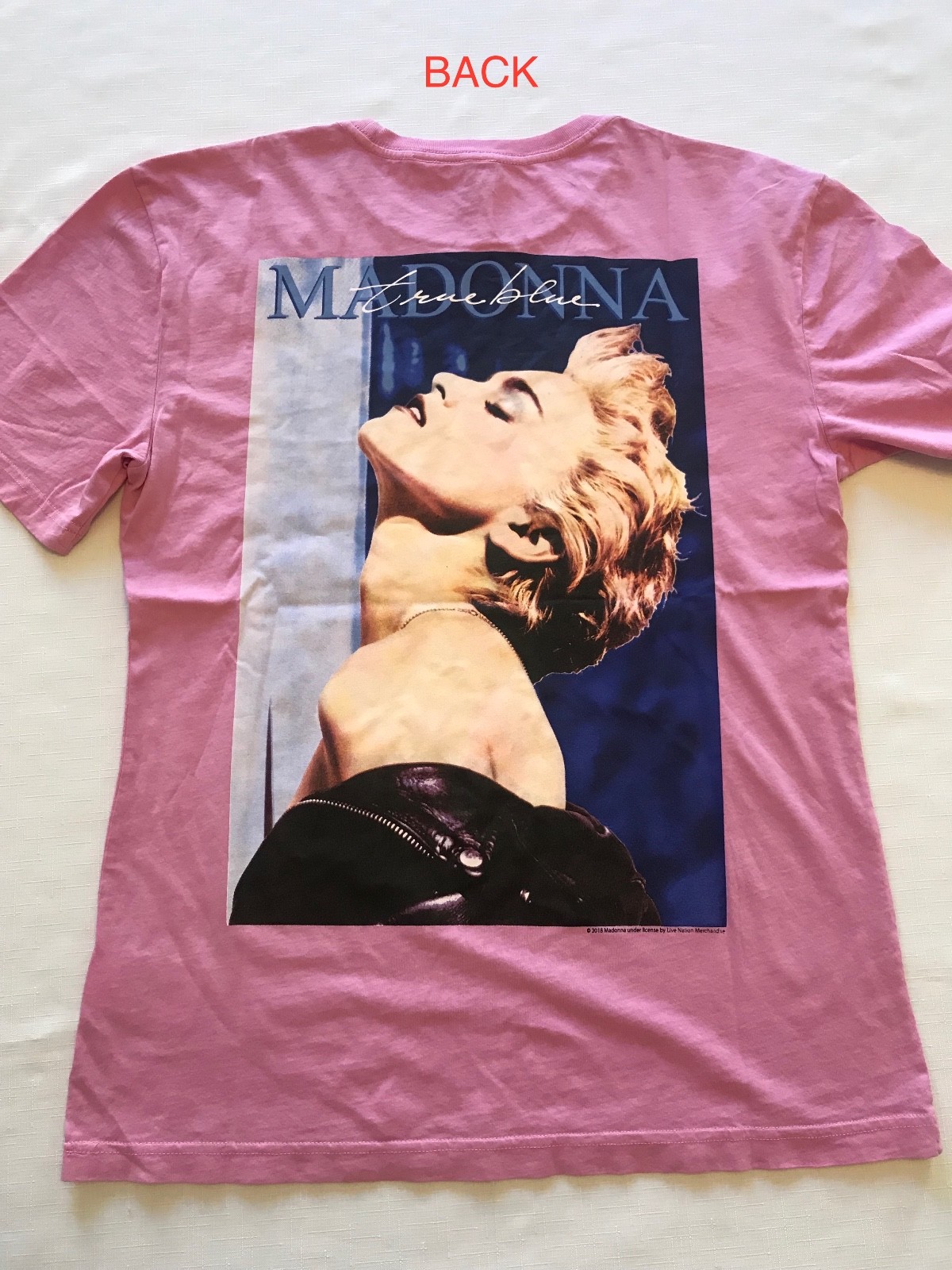 H\u0026M Licensed MADONNA TRUE BLUE T-Shirts NEW XS, S, M, L, XL | eBay