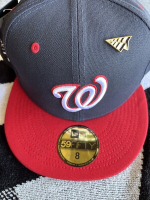PAPER PLANES    WASHINGTON NATIONALS MLB HAT SIZE  8 SOLD OUT ONLINE  